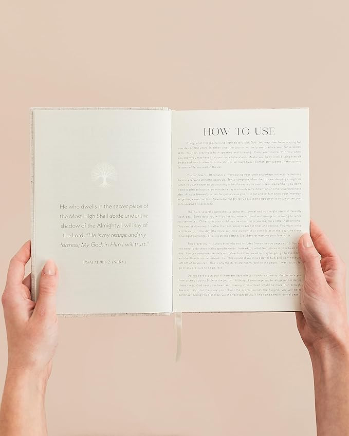 Daily Prayer Journal for Woman - 6 Months, Bible Journal with Weekly Scripture - Guided Bible Ver... | Amazon (US)