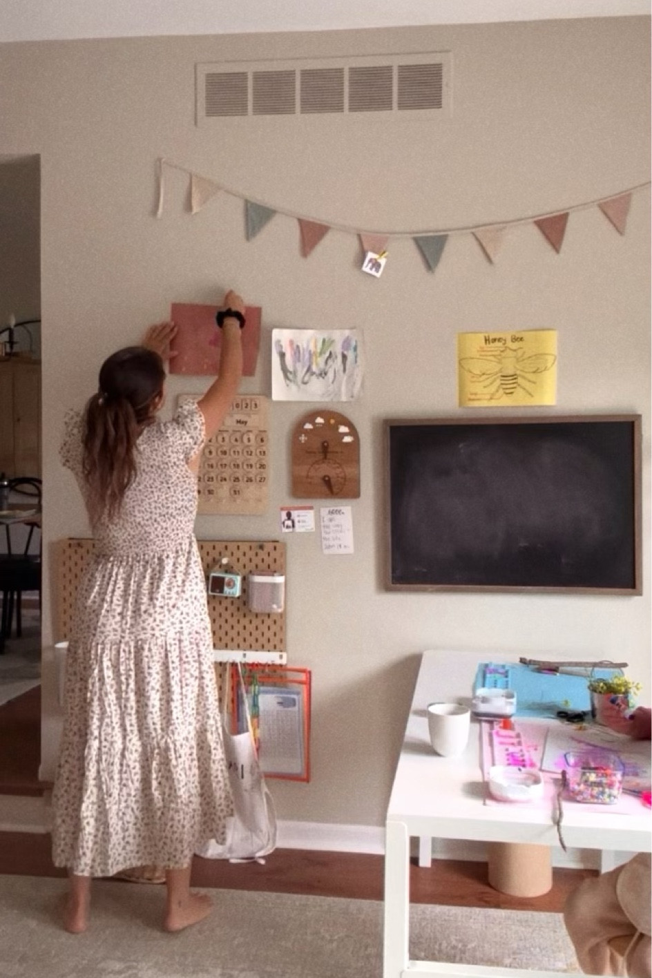 our homeschool wall 🤎

#LTKBacktoSchool #LTKkids #LTKfamily