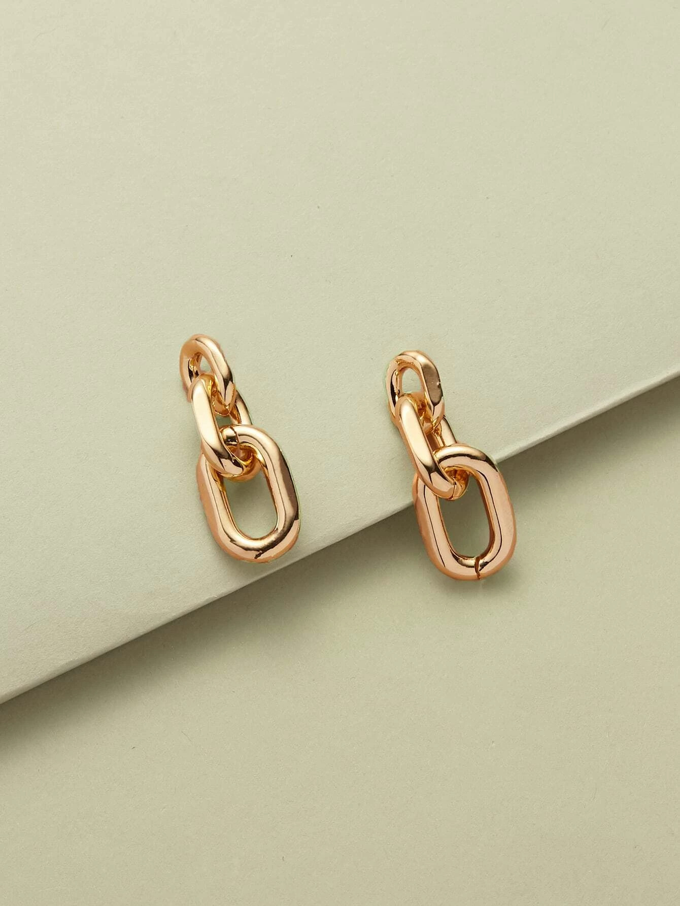 Chain Design Drop Earrings | SHEIN