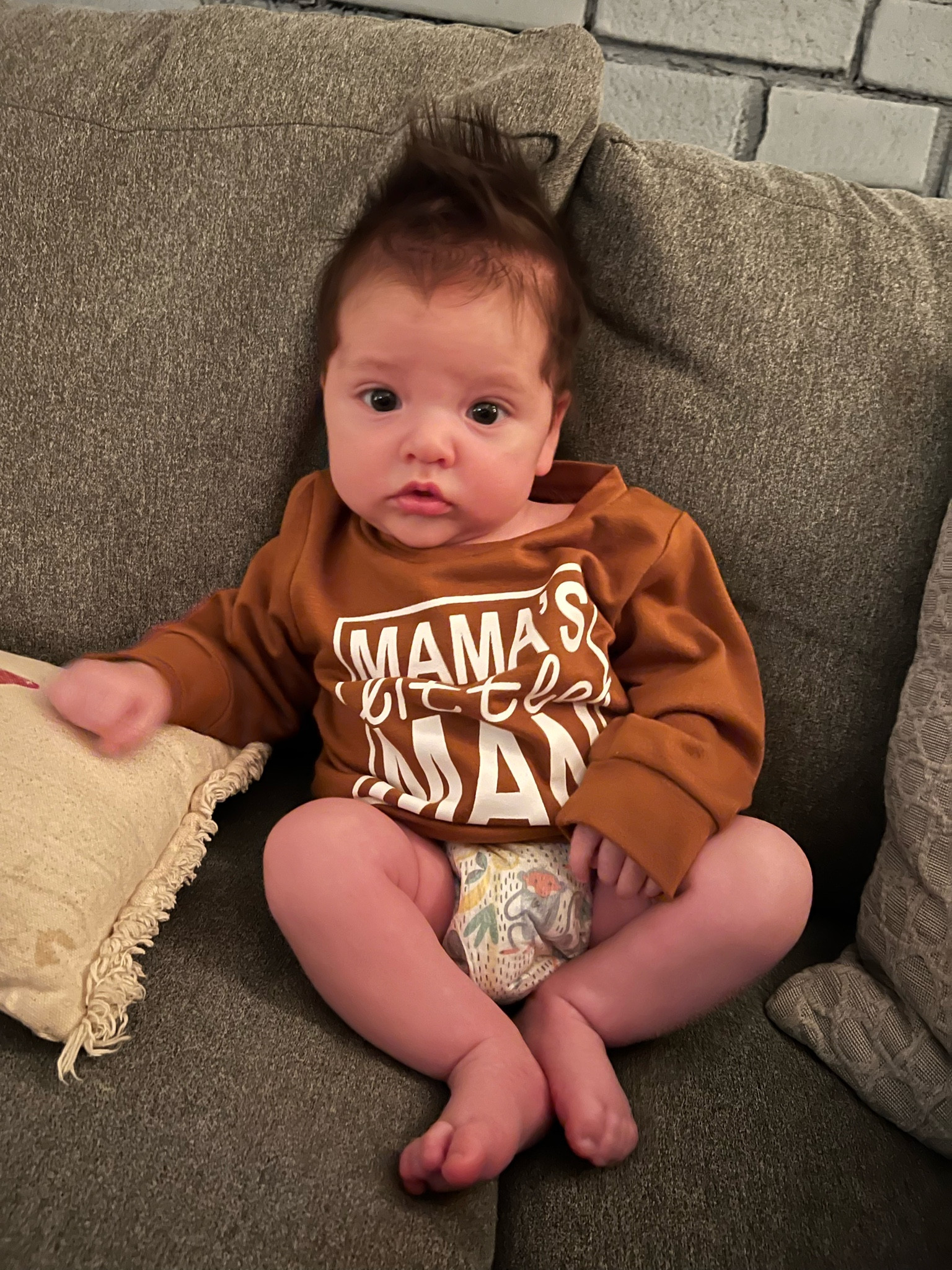 the cutest little “Mama’s Little Man” sweatshirt 🤎

#LTKbaby #LTKkids #LTKfamily