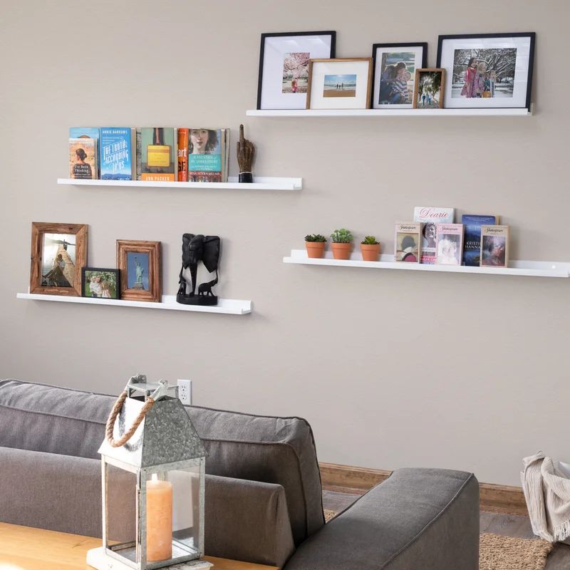 4 Piece Picture Ledge Wall Shelf (Set of 4) | Wayfair North America