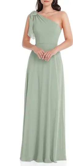 One-Shoulder Evening Gown | Nordstrom