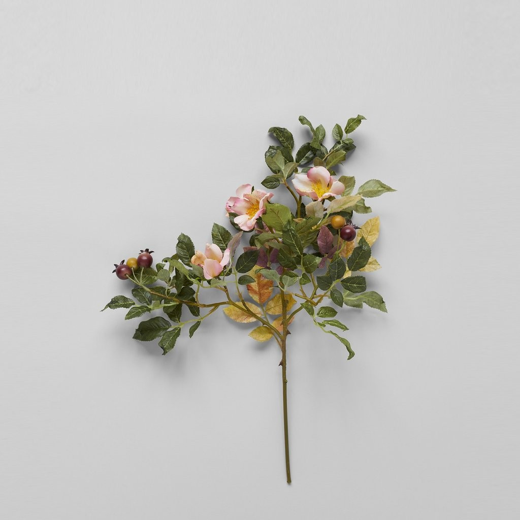 EcoFaux Heirloom Rose Stem, 19'' | Bloomist