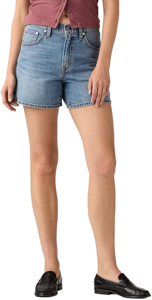 Levi's Womens Cinch Mid-Thigh Short | Amazon (US)