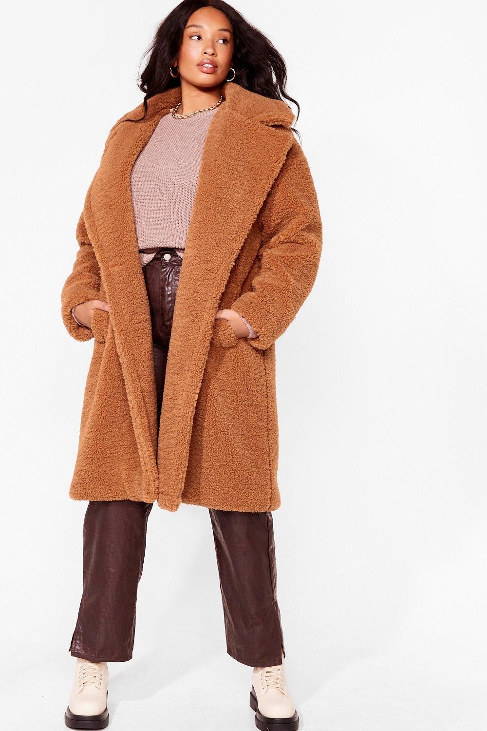 I Won't Fur-get You Plus Faux Fur Coat | NastyGal (US & CA)