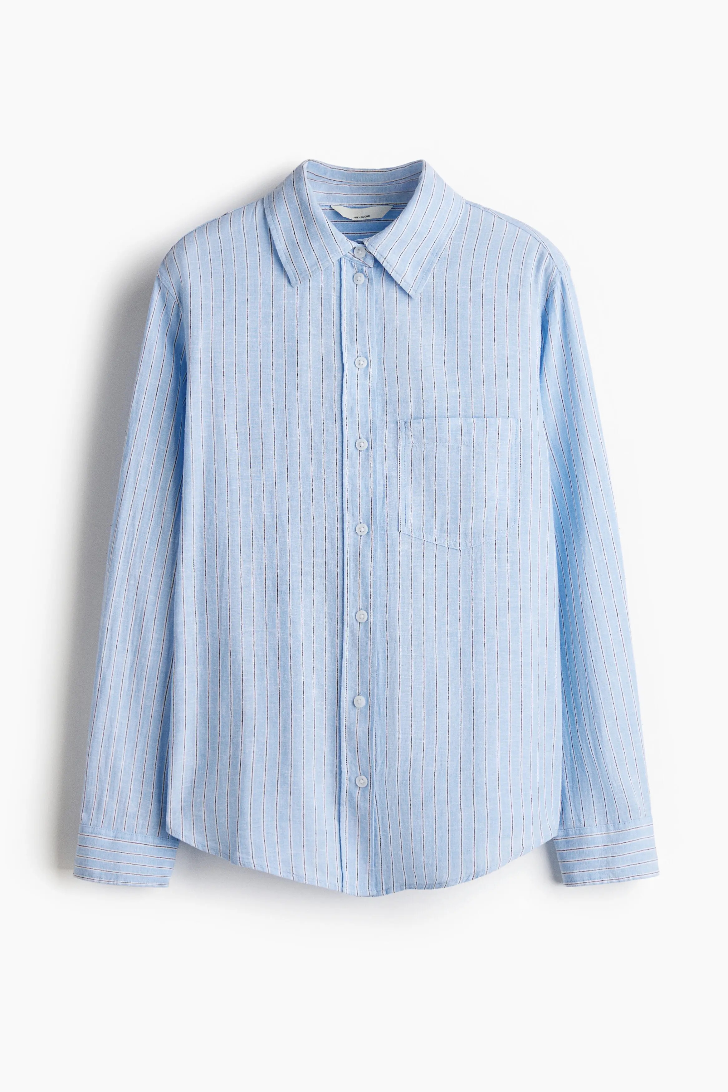Linen-blend Shirt (Women) | Nordstrom | Nordstrom