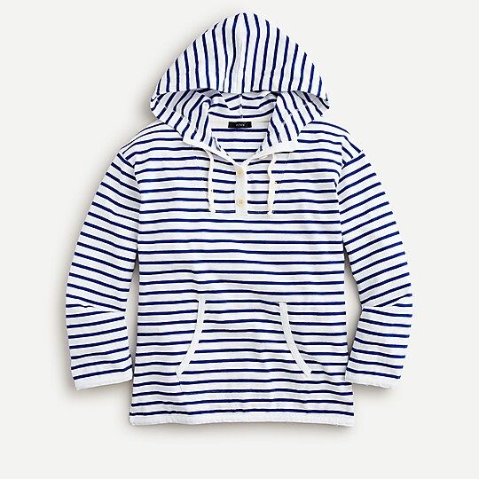 Mariner cloth button-up hoodie | J.Crew US