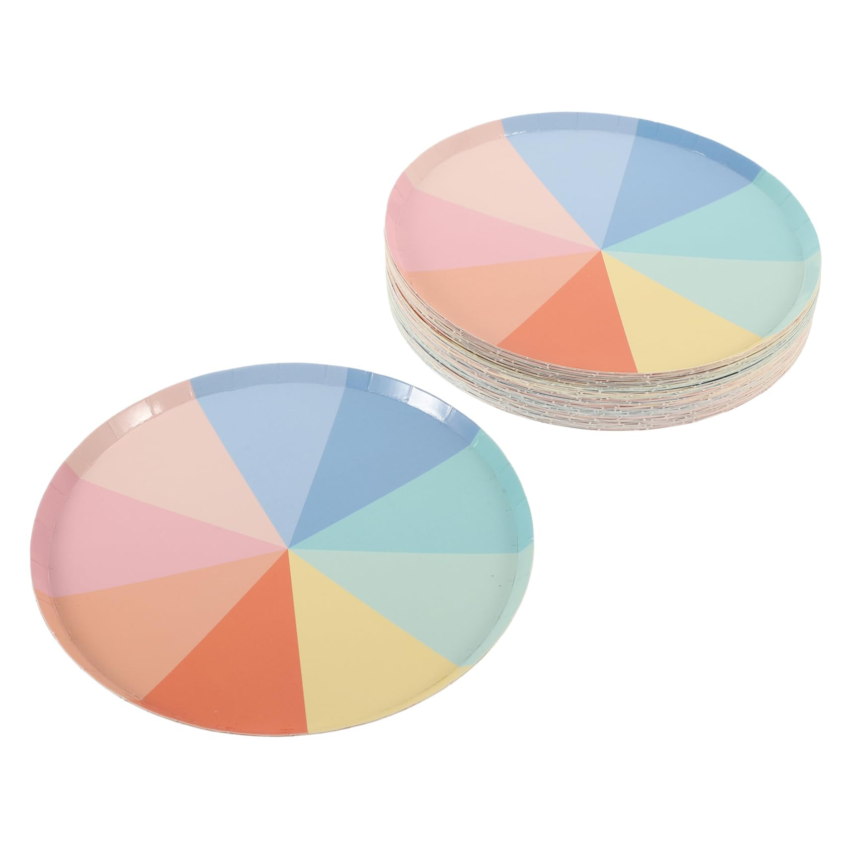 50pcs Disposable Party Supplies for Birthday Celebrations Eye-catching Design and Sturdy for Picn... | Amazon (US)