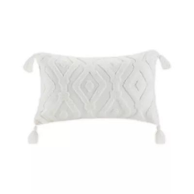 Harbor House® Palmetto Bay Oblong Throw Pillow in White | Bed Bath & Beyond | Bed Bath & Beyond