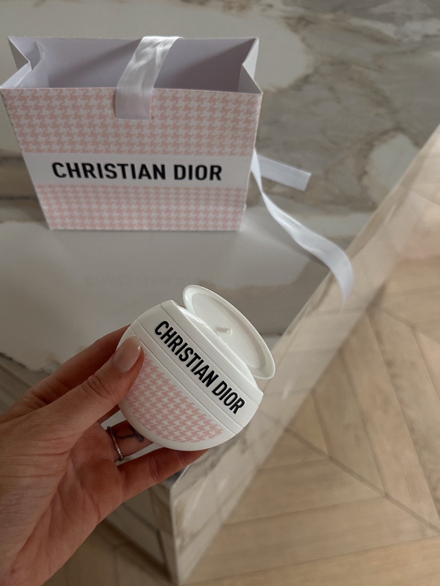 Dior le baume cream for hands / body/ anywhere! Cute in handbag or as a present/ gift  

#LTKGiftGuide #LTKeurope #LTKfindsunder50