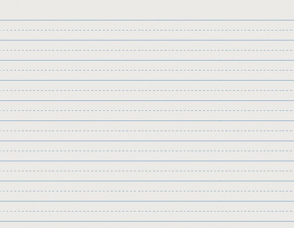 Pacon Alternate Dotted Ruled Newsprint, 11"X8 1/2", 3/8" Ruling, Grade 2, 500 Sheets | Amazon (US)