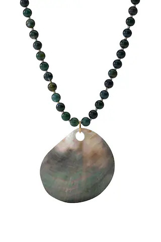 The Mallorca Shell Pendant Necklace
                    
                    Luv AJ | Revolve Clothing (Global)