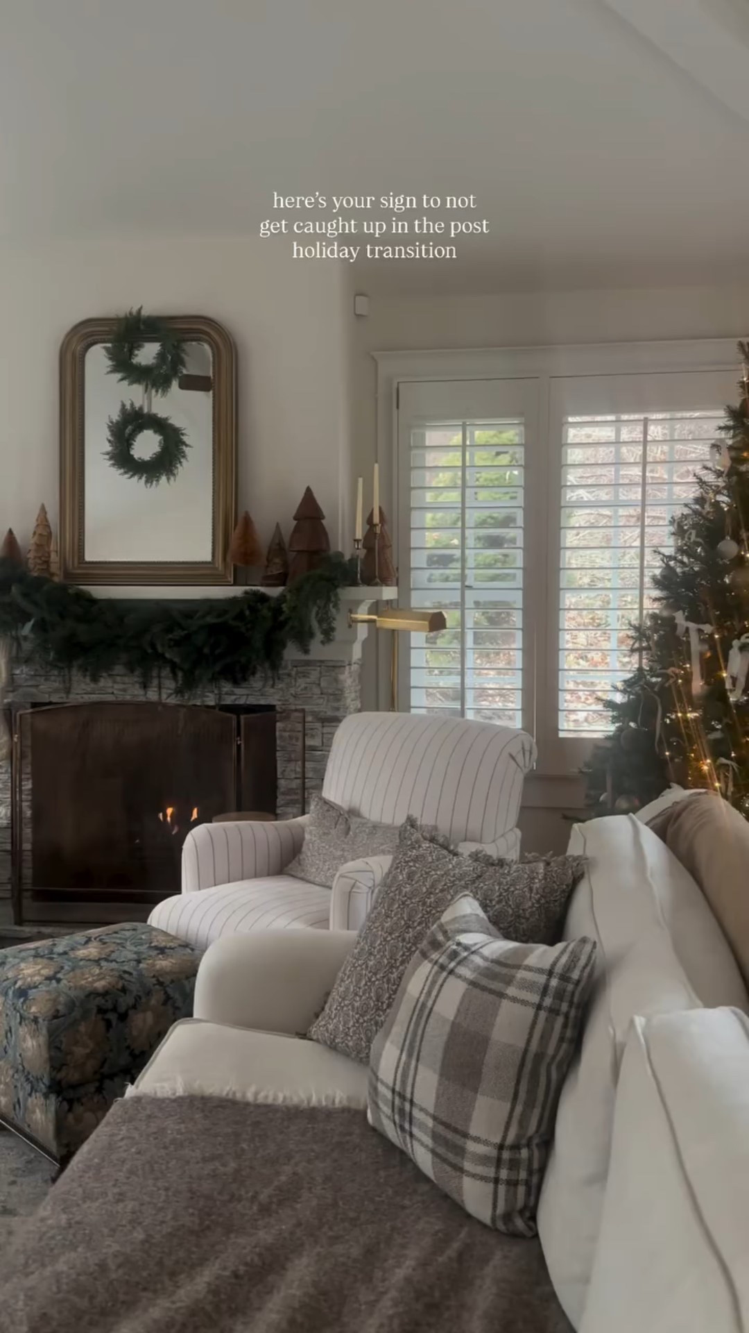 Are you feeling like your house is empty after all the holiday comes down? Here’s your reminder that you don’t need to run out and buy all new furniture and decor. Give it a moment to breathe, and if you still have the itch, simply rearrange or shop your home 👏🏼 

Comment SHOP below to receive a DM with the link to this post on my LTK ⬇ https://liketk.it/5IoDC #cozylivingroom #livingroomstyle #traditionalhome #homebeforeandafter #nancymeyersaesthetic