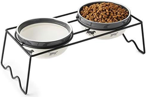 Y YHY Elevated Dog Bowls, Dog Food and Water Bowl Set, Raised Dog Bowls for Small Medium Large Do... | Amazon (US)