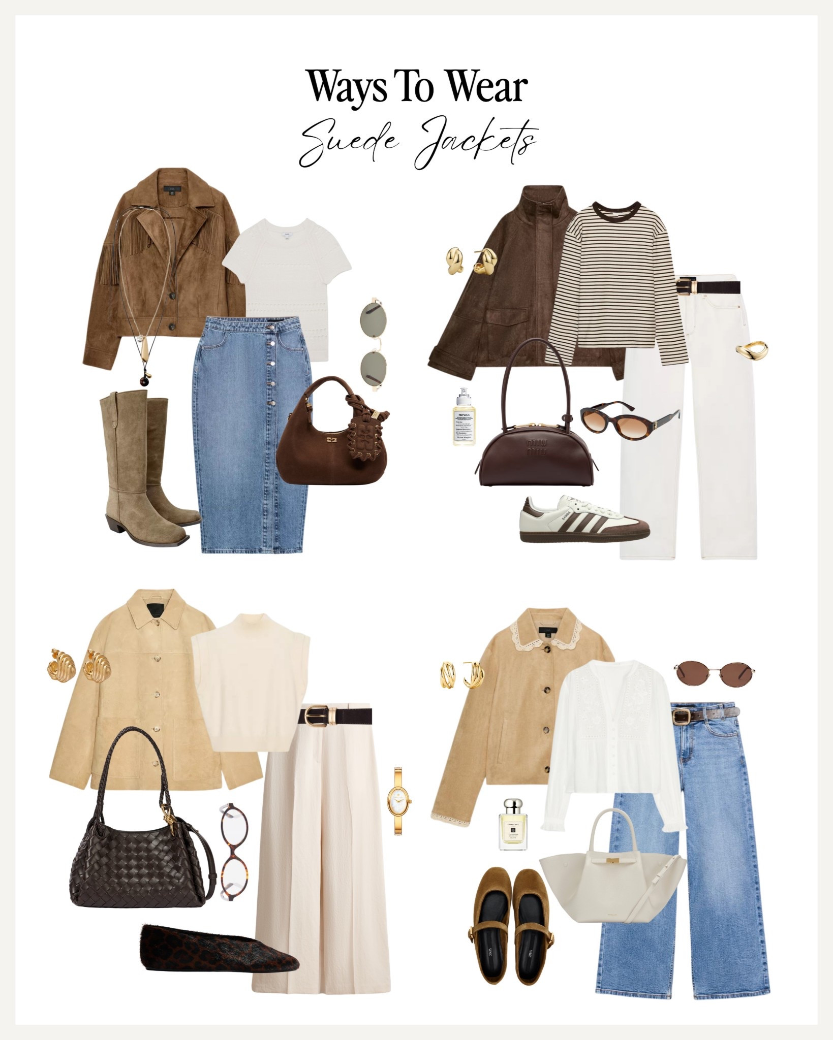 Ways to wear suede jackets for spring 🤎

#LTKuk #LTKspring