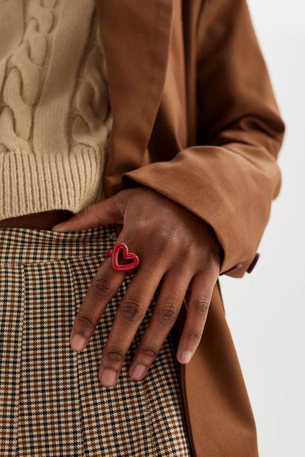 Statement Heart Ring | Urban Outfitters (US and RoW)