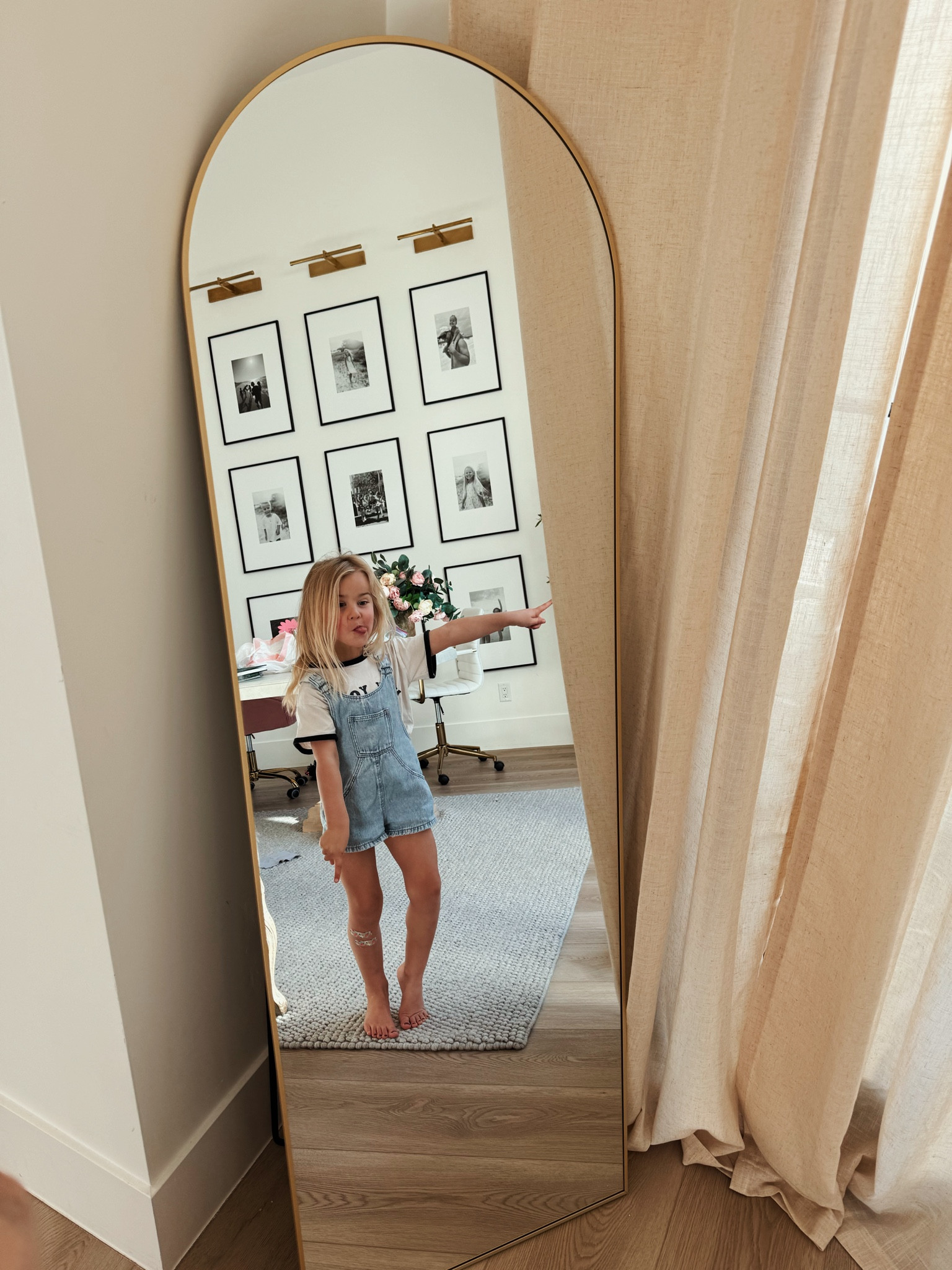 my most requested mirror is on super sale today! it can be hung on the wall or propped up with the stand like i have here. such a great size! we have 4 of these throughout the house because we love them so much and they’re so affordable  

#LTKHome #LTKFindsUnder50 #LTKSaleAlert