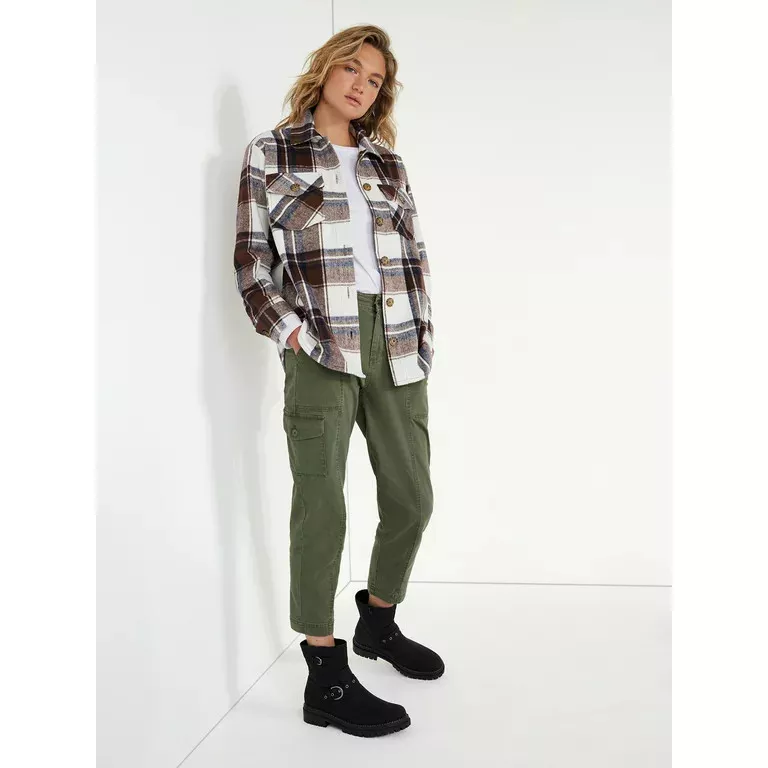 Time and Tru Women's Plaid Button … curated on LTK