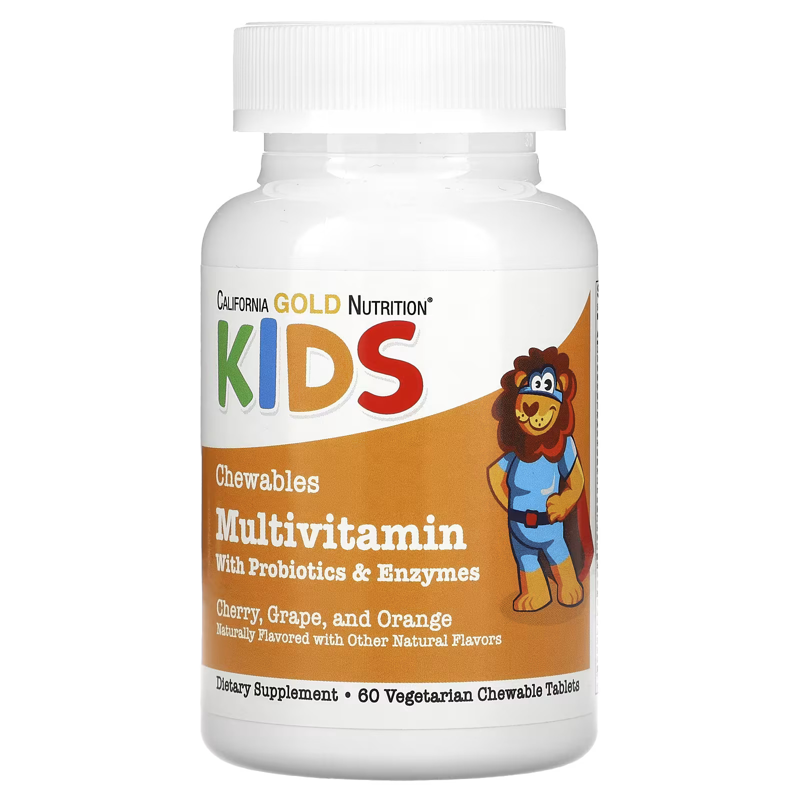Chewable Multivitamins with Probiotics, Enzymes, Vitamin A and Vitamin C for Children, Assorted F... | iHerb