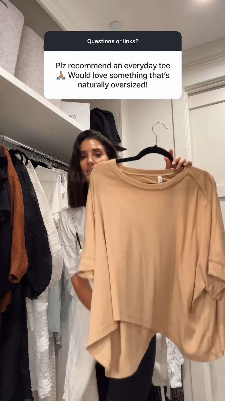 Sharing my favorite oversized tee! 

#LTKStyleTip #LTKFindsUnder100 #LTKFindsUnder50