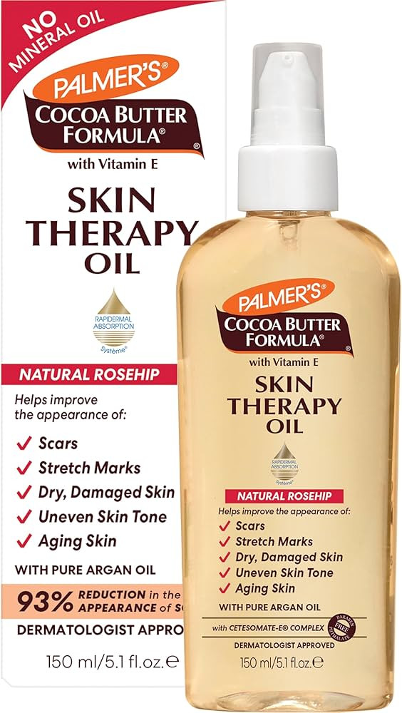 Palmer's Cocoa Butter Formula Moisturizing Body Oil, 5.1 Ounces | Skin Therapy, with Vitamin E, R... | Amazon (US)