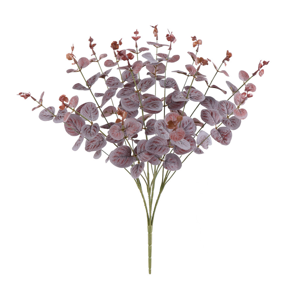 Artificial Leaves Branch Retro Silk Eucalyptus Leaf for Home Decor Wedding Plants Faux Fabric Fol... | Walmart (US)