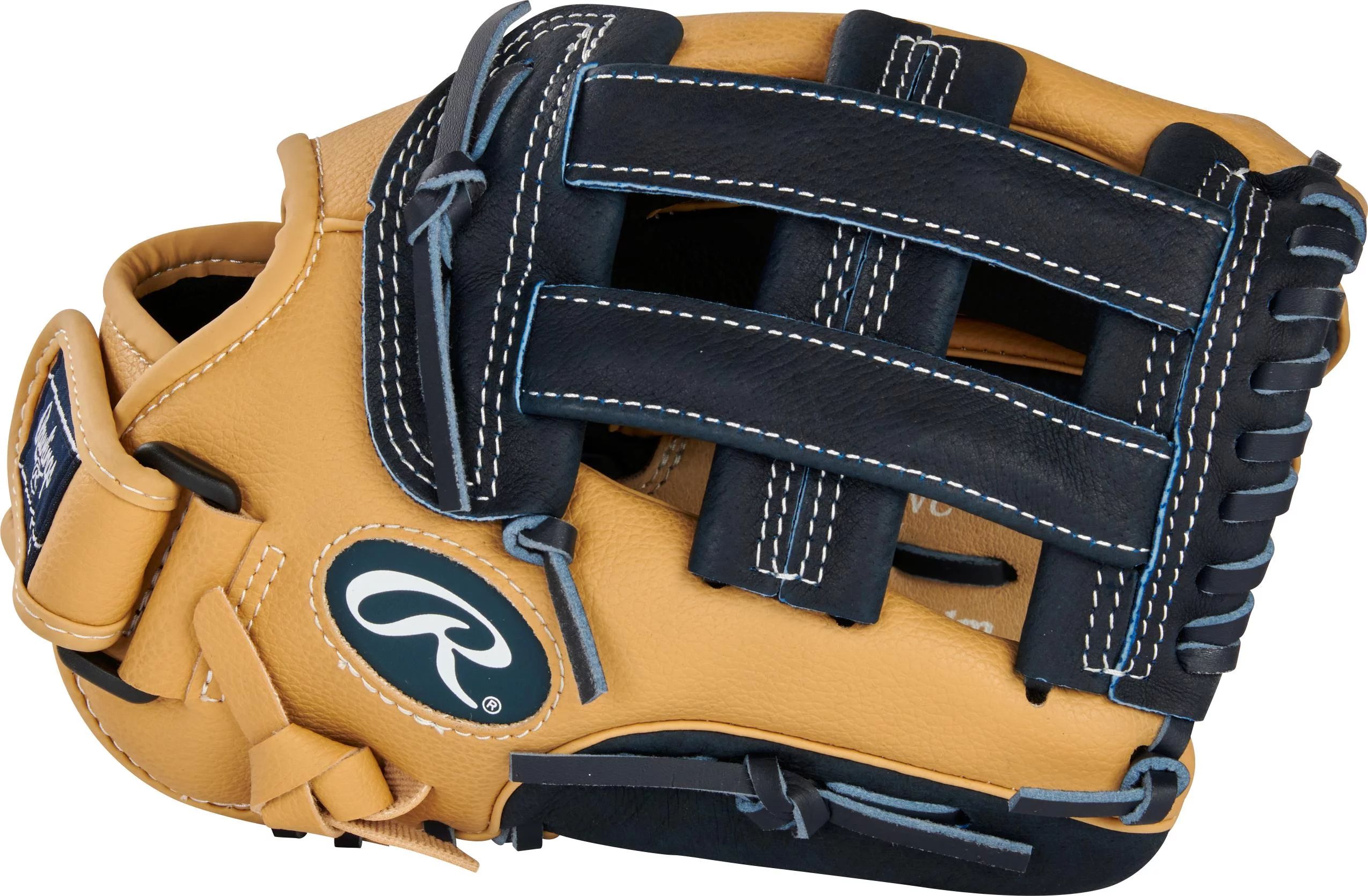 Rawlings 2022 Playmaker Series Baseball Glove, Camel/Navy, 11.5 inch, Right Hand Throw - Walmart.... | Walmart (US)