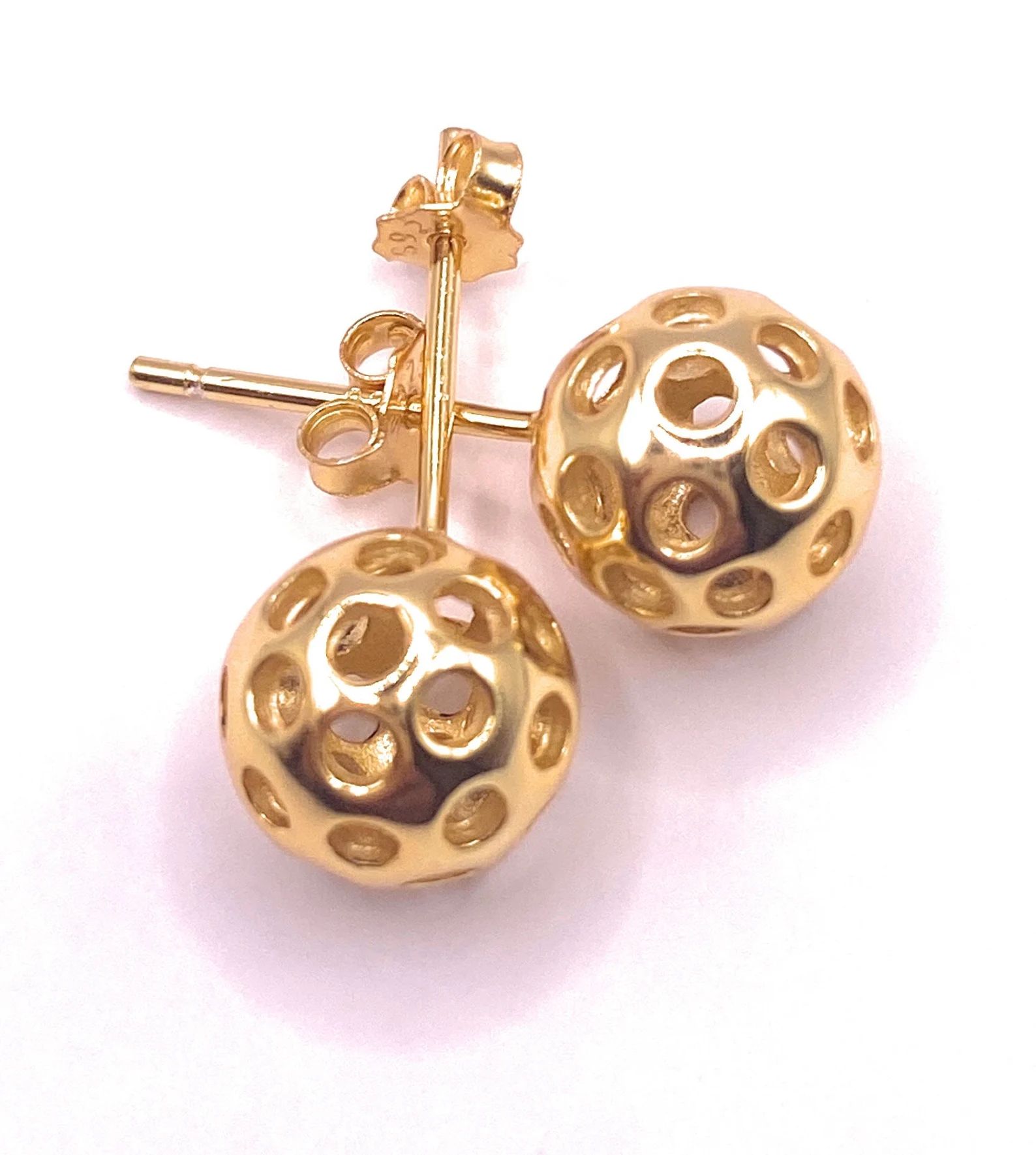 Pickleball Stud Earrings for Women - Silver/Gold/Green | Etsy (US)