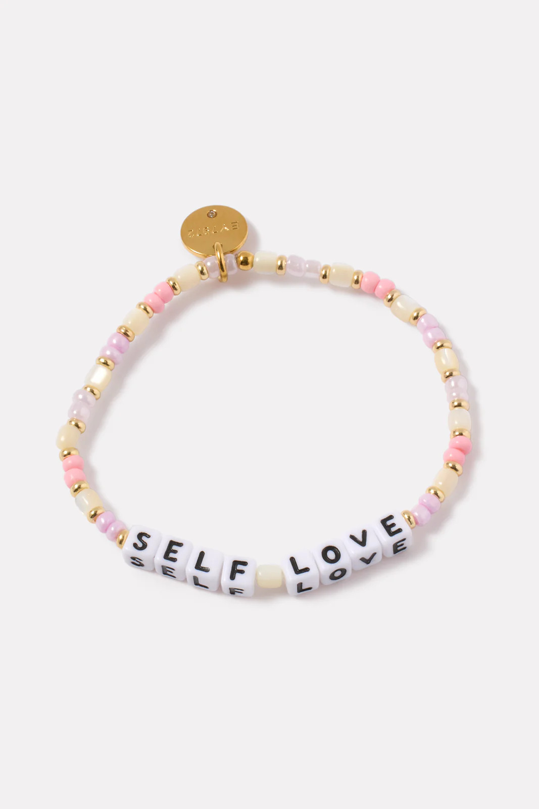 LITTLE WORDS PROJECT Women's Self Love Bracelet, Size Medium/Large, Pink | Evereve