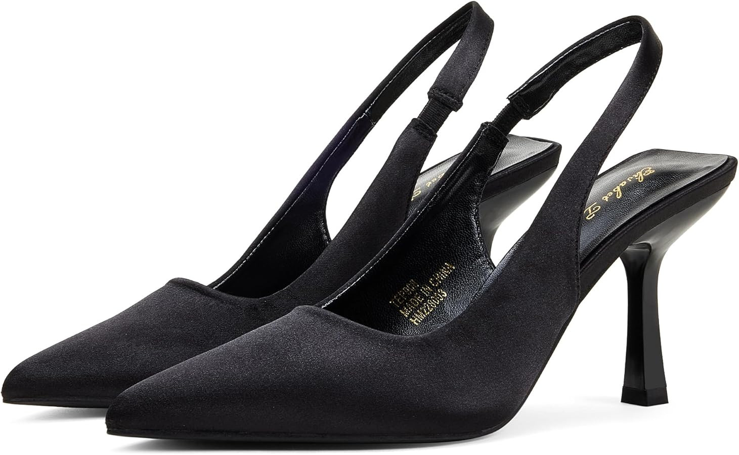 Elisabet Tang 3.14 in Trendy Slingback Stiletto Pumps for Women - Sexy Slip on Pointed Closed Toe... | Amazon (US)