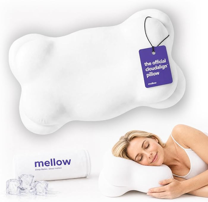 Dual Height Ergonomic Cervical Pillow for Side Back & Stomach Sleepers, Contoured Orthopedic Bed ... | Amazon (US)