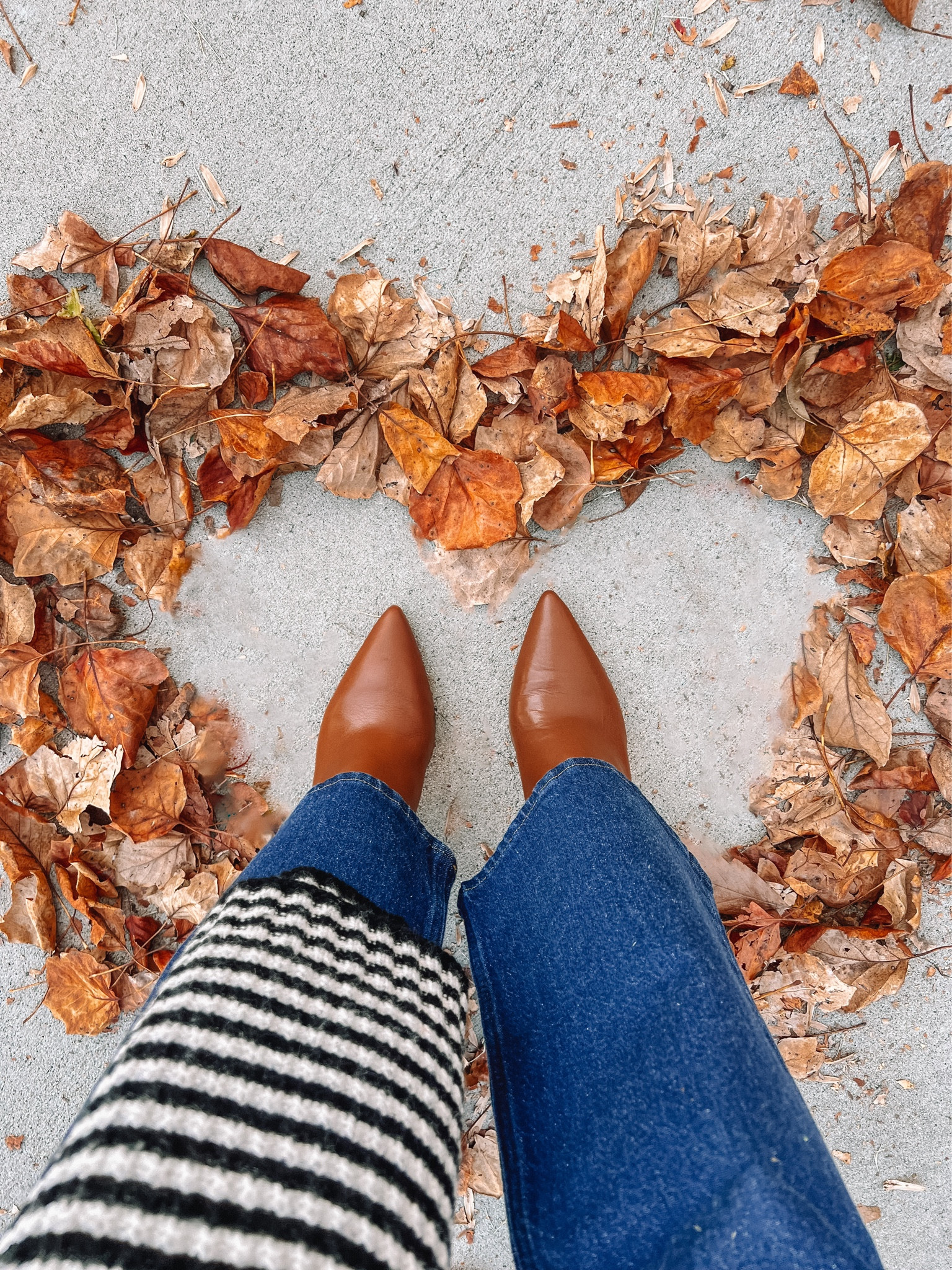 The brown booties I’ve been searching for high and low! Obsessed is an understatement for these! 

They fit tts even with room for socks! 
I also love the unique heel! 

Brown booties, heeled boots, Vince camuto boots, dressupbuttercup x Vince Camuto, fall boots, flare jeans, striped scarf, cashmere blended scarf 

#LTKshoecrush