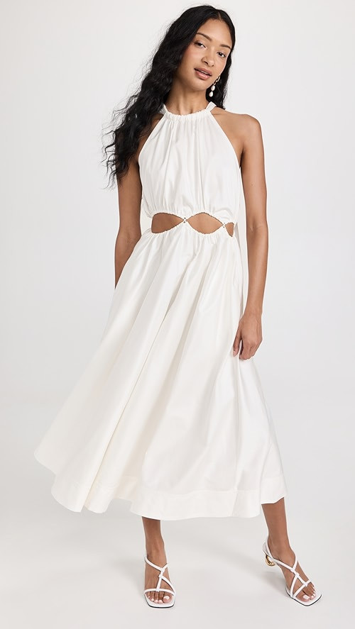 Henriette Tie Strap Midi Dress | Shopbop