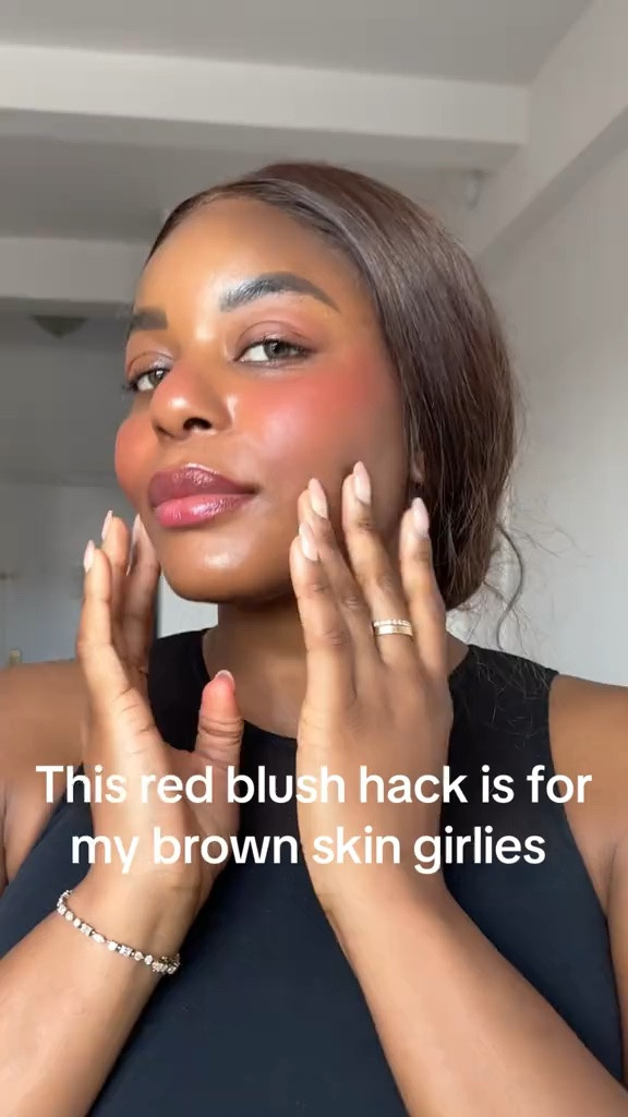 This red blush hack on brown skinned girls! You need to try. Instead of pink blush, try red blush for a more natural flushed look this summer. A Victoria’s Secret model beauty tip! … For more links to wedding guest dress summer, summer outfits, summer dresses, country concert outfits, fathers day gift guide, 4th of july outfit women, date night outfits, work outfits, travel outfits, follow me on LTK! ✨

#LTKsummer #LTKbeauty #LTKtravel