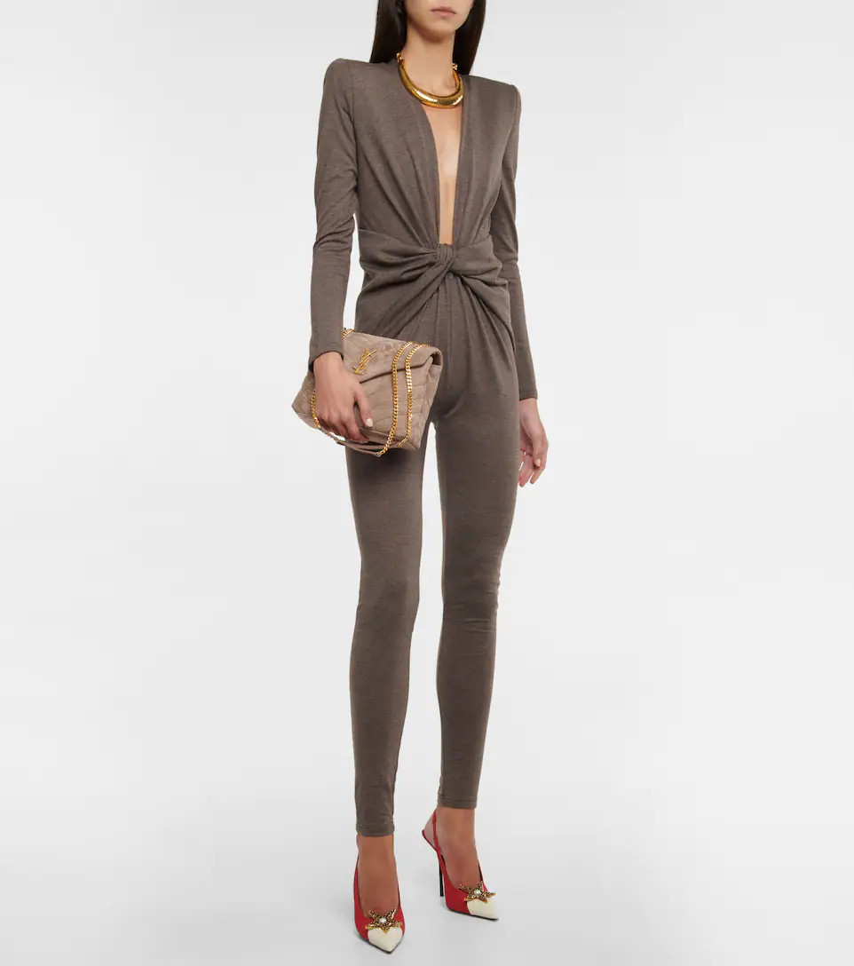 Loulou Small suede shoulder bag | Mytheresa (US/CA)