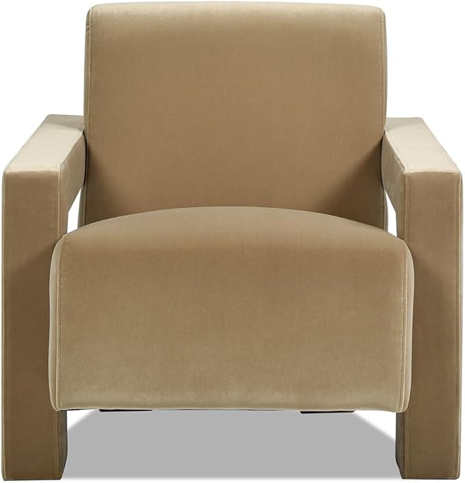 Jennifer Taylor Home Ethan 28.5" Fully Upholstered Large Living Room Accent Arm Chair, Camel Brow... | Amazon (US)