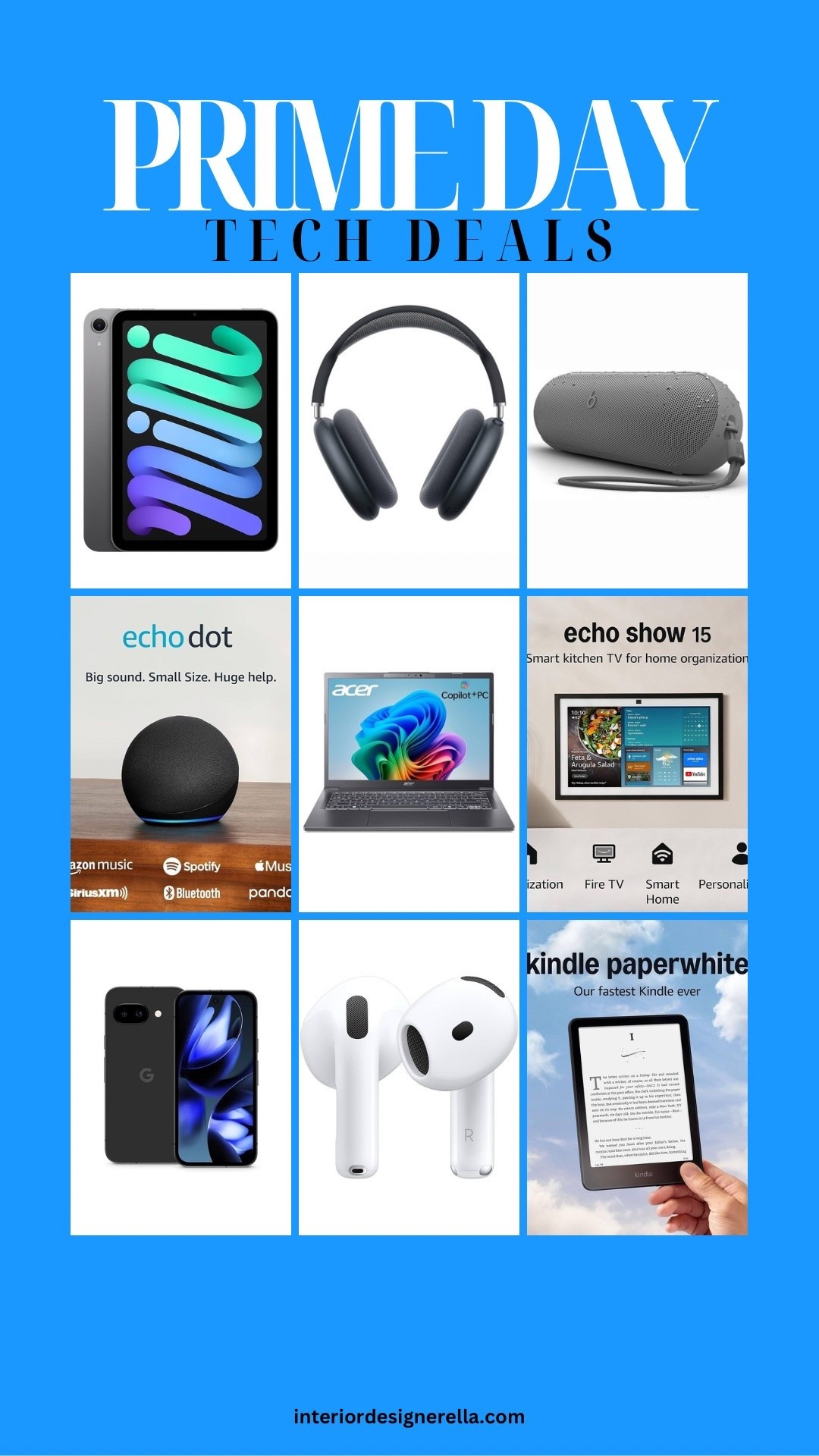 Shop the hottest tech deals for Prime Day! Scroll to shop! Follow for more! Xo!

#LTKSaleAlert #LTKHome #LTKFamily