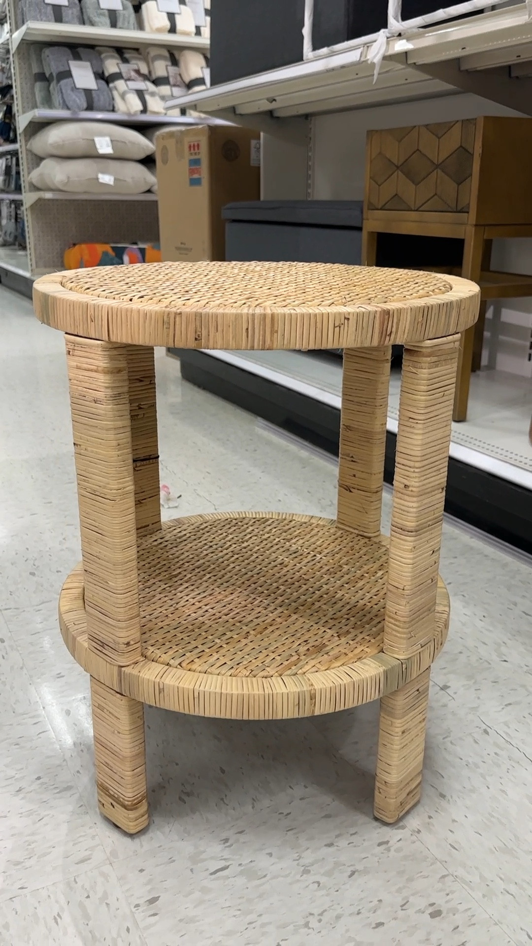 Spotted at Target, a Serena & Lily look for less.

Rattan round end table at Target.



#LTKhome #LTKsalealert #LTKstyletip