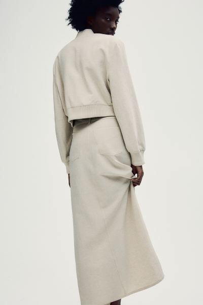 Long linen-blend skirt | H&M (UK, MY, IN, SG, PH, TW, HK)