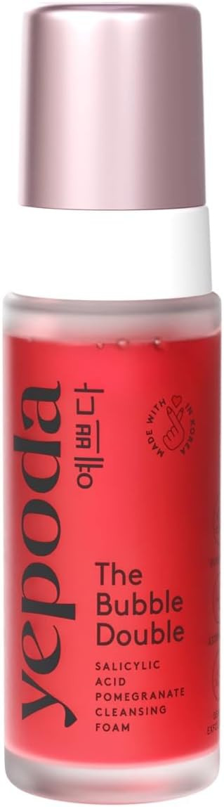 Yepoda The Bubble Double, Gently Exfoliating Cleansing Foam, Deeply Cleanses Pores & Prevents Imp... | Amazon (UK)