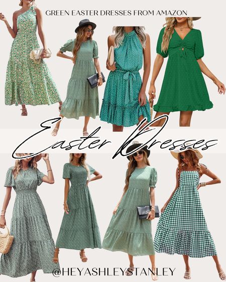 Spring has sprung, and it's time to add some fresh greens to your wardrobe! 🌿🐰 From mint to olive, I've rounded up the cutest green dresses on Amazon that are perfect for Easter brunch or any spring occasion. Let's embrace the season of renewal in style! 💐💚 | Keywords: #GreenDresses #SpringFashion #EasterDresses #AmazonFashion #FashionFinds #AffordableFashion #BudgetFriendly #FashionInspiration #OutfitIdeas #StyleInspo #FashionBlogger #InstaFashion #Fashionista #FashionGram #OOTD #WIW #FashionPost #StylePost #FashionAddict #StyleBlog #FashionDaily #StyleOfTheDay #FashionObsessed #FashionLover #FashionStyle #StyleGoals #FashionDiaries #StyleMe #GreenFashion

#LTKSale #LTKunder50 #LTKSeasonal
