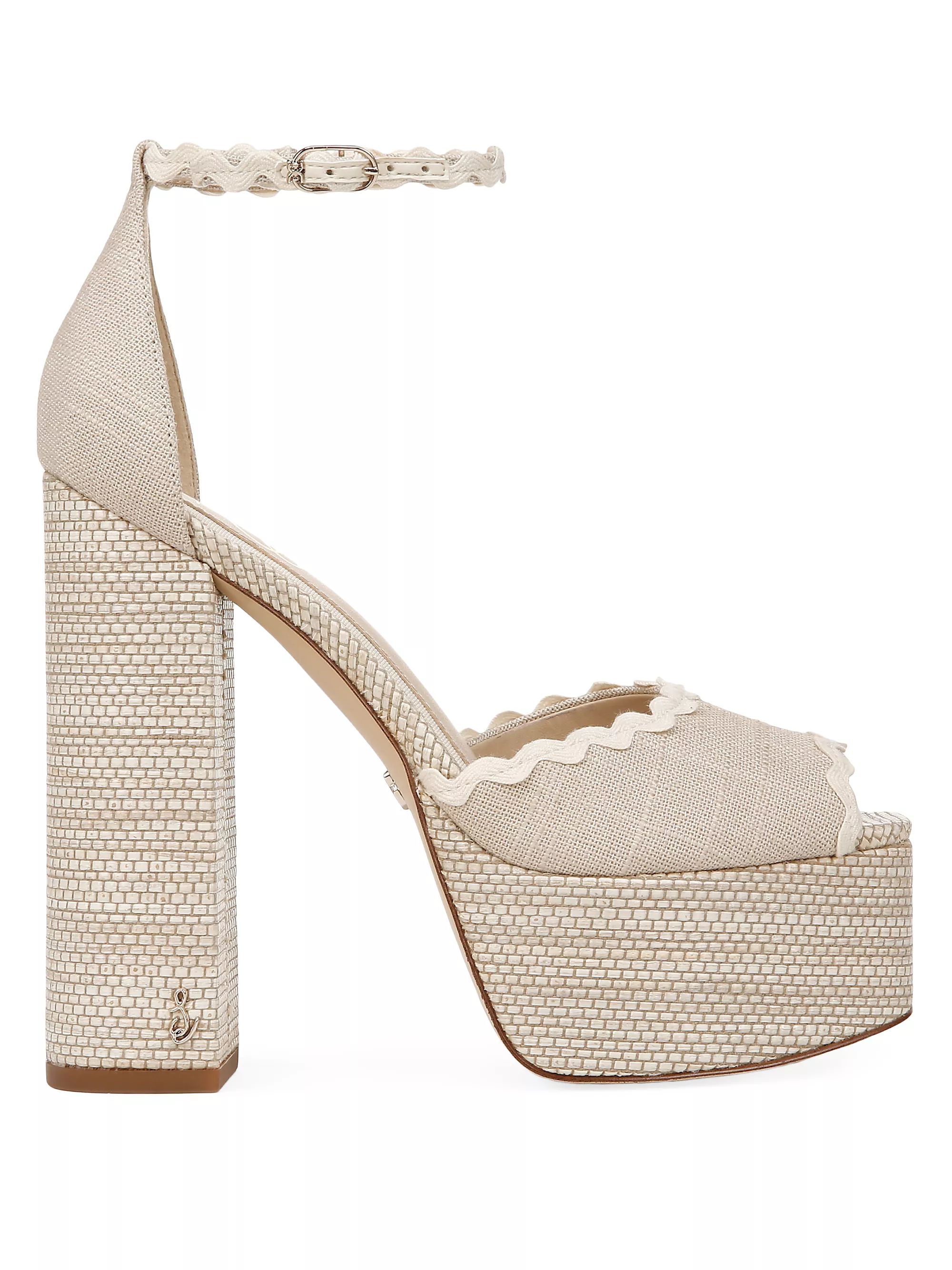 Shop Sam Edelman Kori 2 140MM Platform Sandals | Saks Fifth Avenue | Saks Fifth Avenue