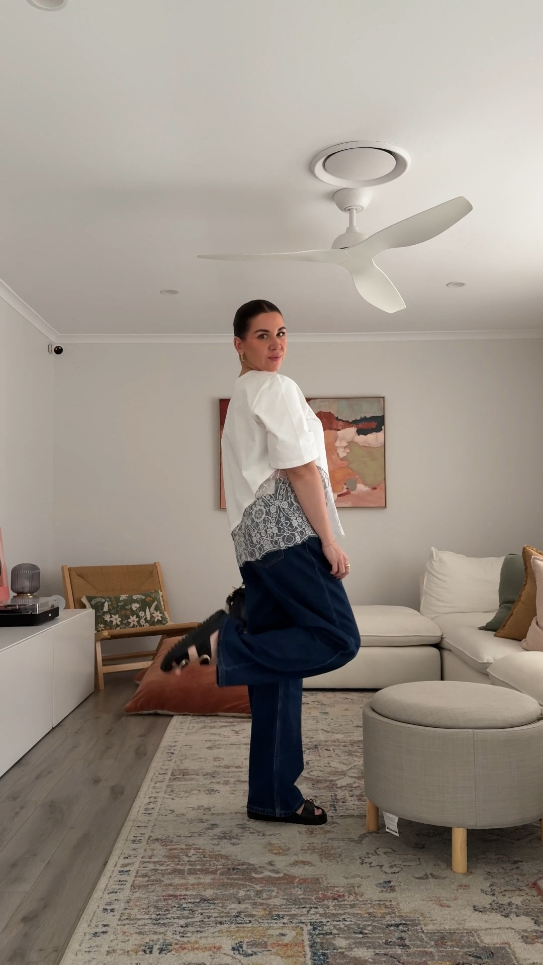 Wearing size 10 top, 30 jeans and 38/7 slides. 

Francesca DC: RACHG15%

#LTKjeans #LTKspring #LTKaustralia