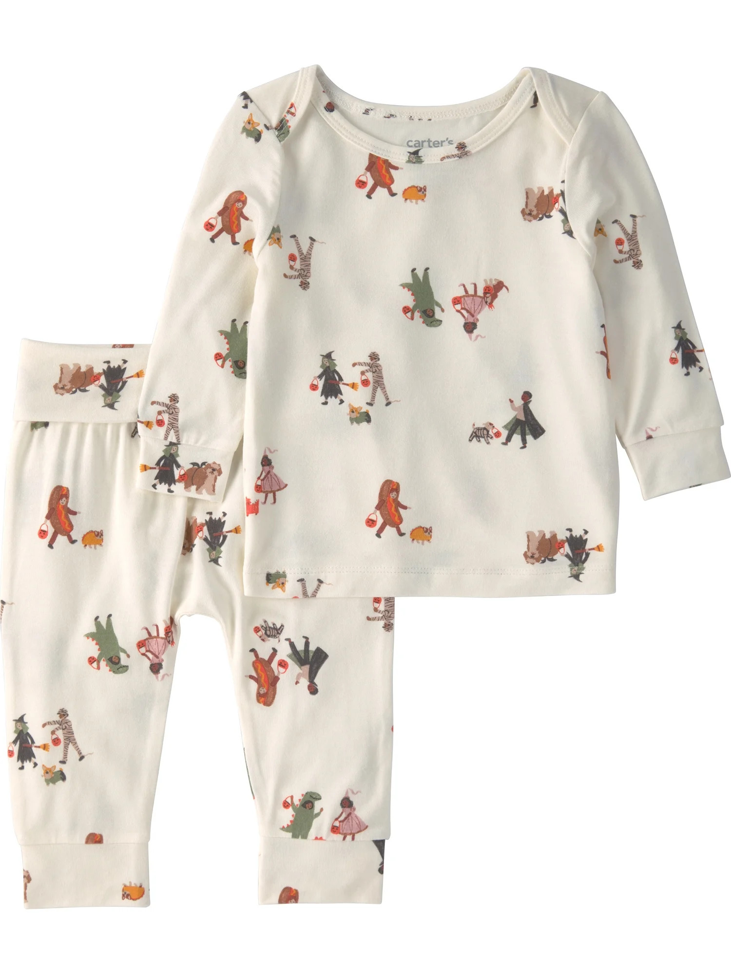 Carter's Child of Mine Baby Halloween Pant Set, 2- Piece, Sizes Preemie-6/9 Months | Walmart (US)