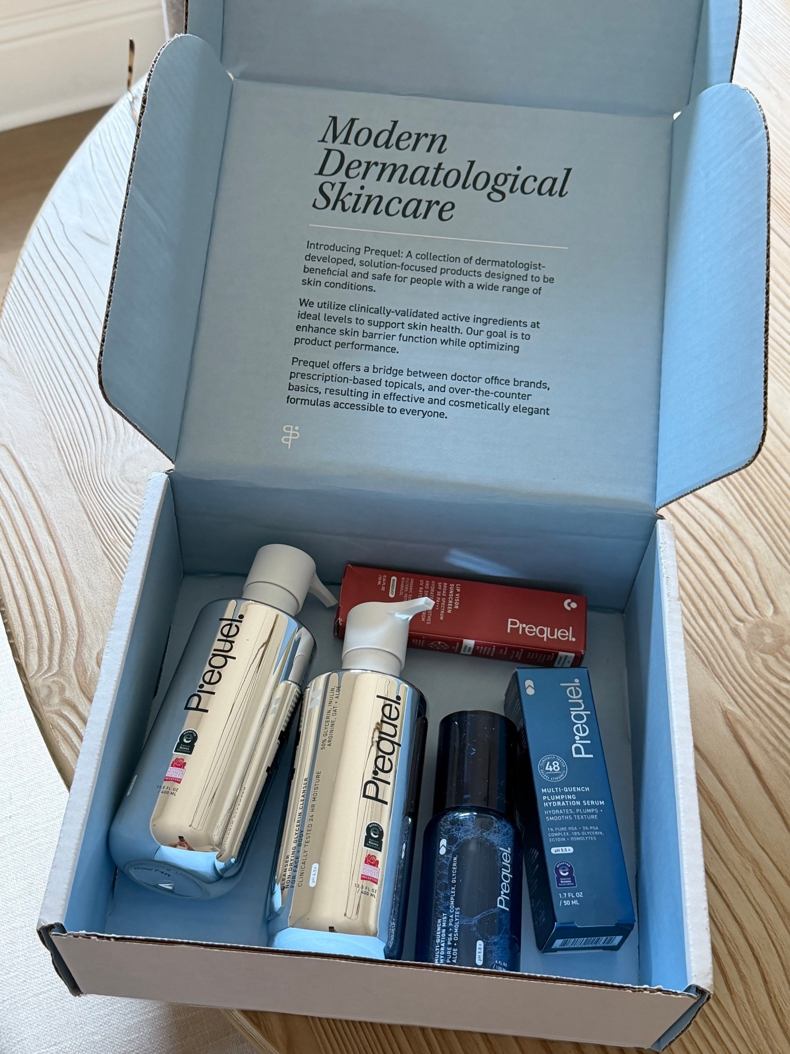 my FAVE skincare @Prequel Skin 🩵 there’s kd the best and has kept my skin so hydrated all winter  !! i have sensitive skin & every product has been amazing  

#LTKBeauty #LTKSeasonal #LTKgrwm