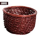 Per Wicker Flower Basket Woven Planter Basket Potato Basket Storage Box Organizer Innovative Gardene | Amazon (US)