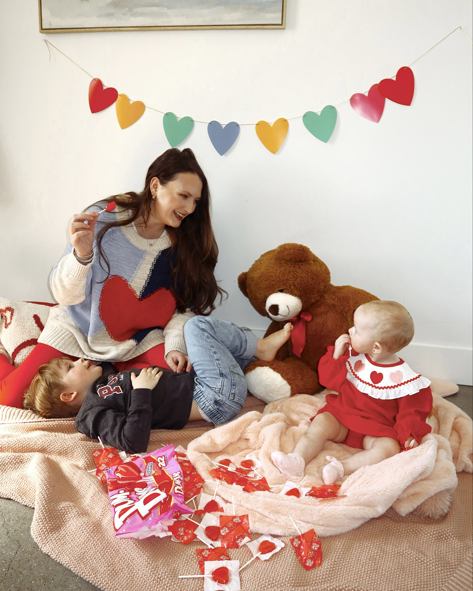 How sweet it is to be loved by these two!! My valentines forever & ever 💌🧸🍭

#valentines #valentinesday #myvalentine #momlife #motherhood

#LTKootd #LTKmomlife #LTKKids