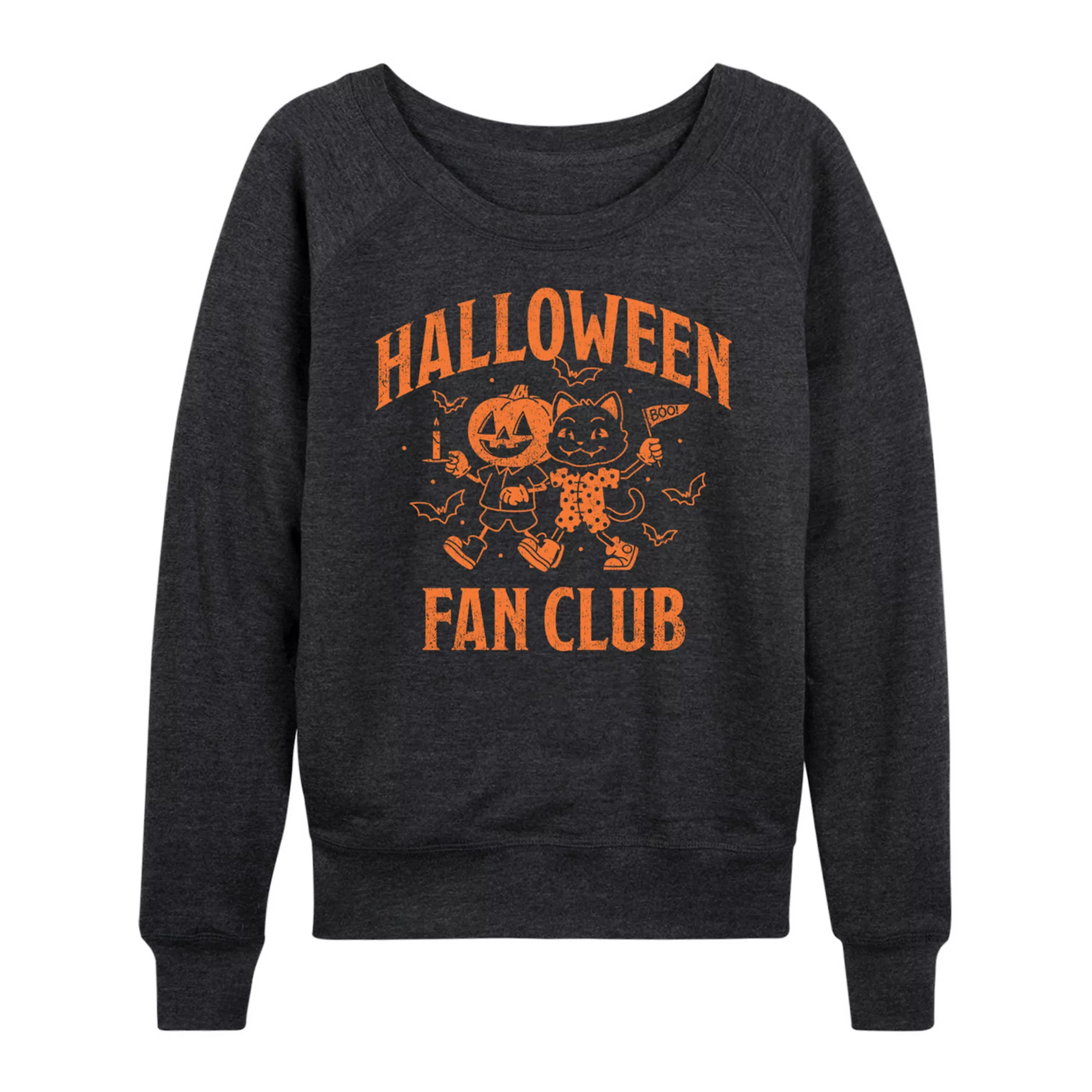 Women's Halloween Fan Club French Terry Long Sleeve Tee | Kohl's