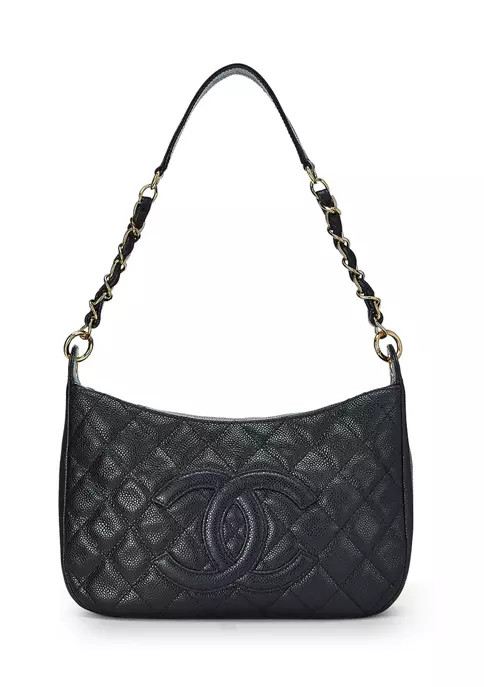 Chanel Black Caviar Timeless CC Shoulder - FINAL SALE, NO RETURNS | Belk