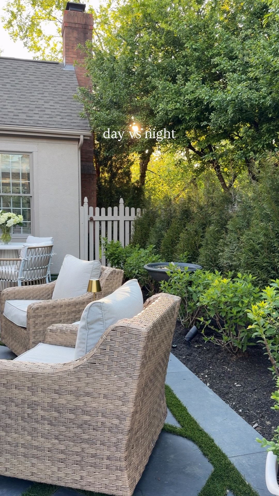Day and night on my patio! 🌞🌚

#LTKmorningroutine #LTKSeasonal #LTKHome